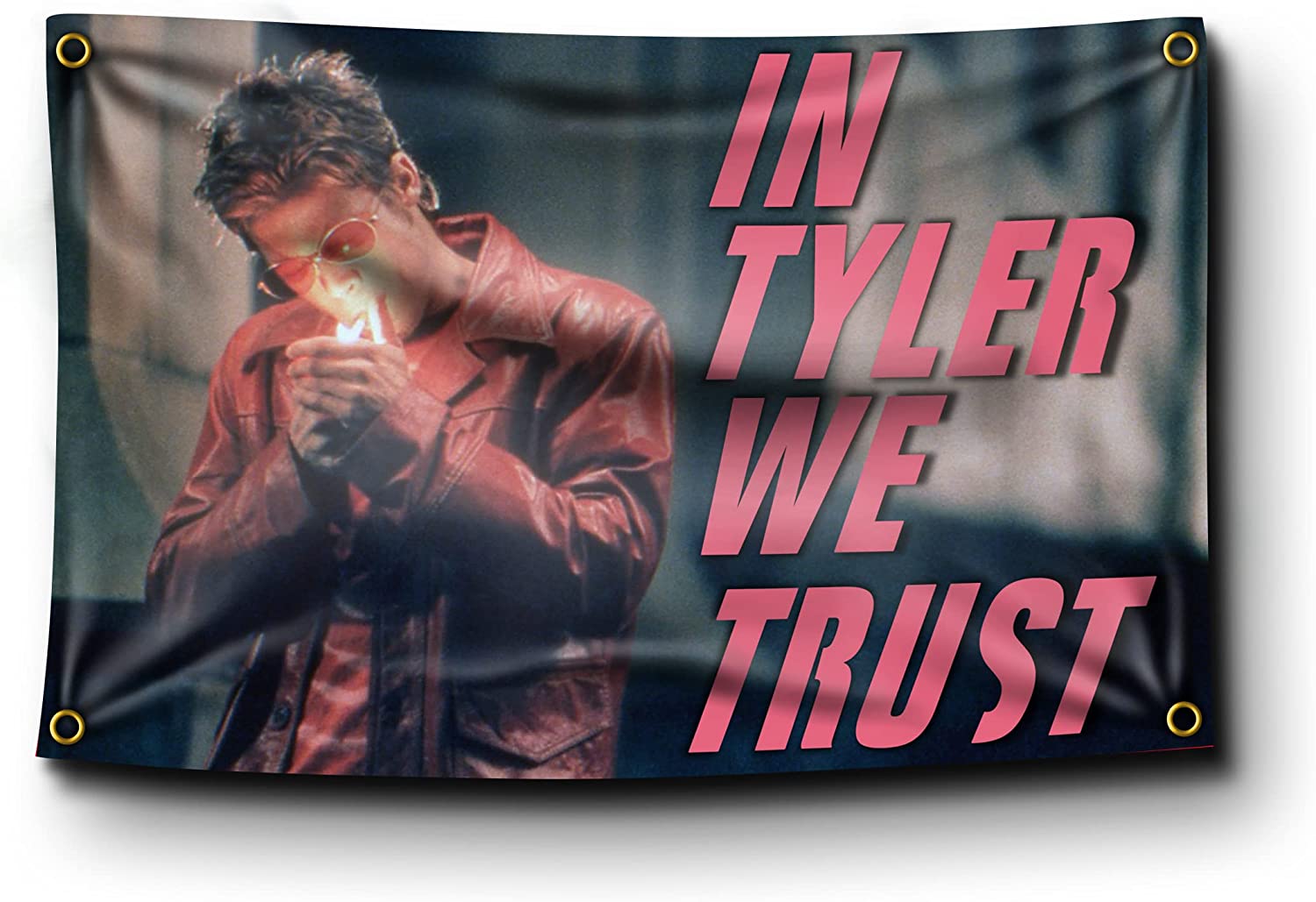 In Tyler We Trust Banner Flag